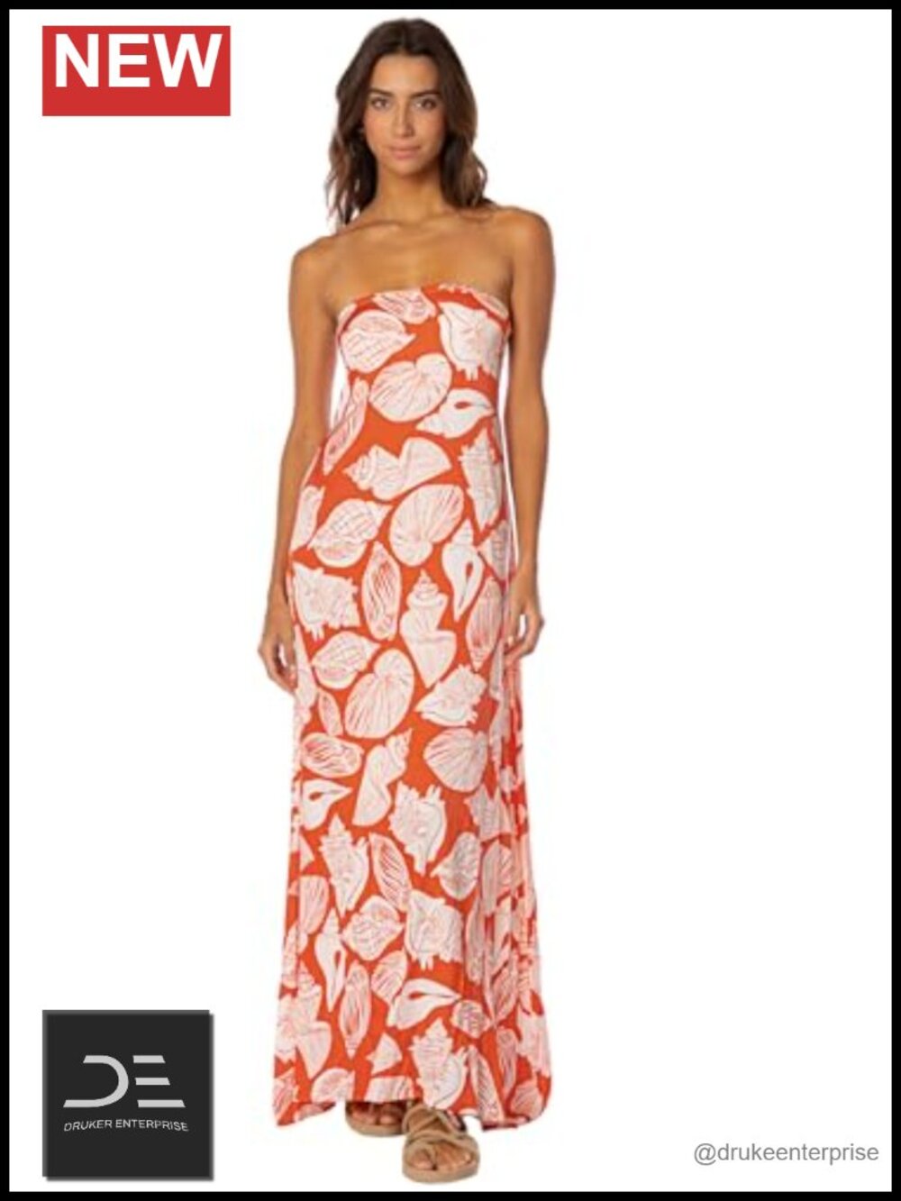 MAAJI Swimwear Floral Square Neck Maxi Dress Beach Casual